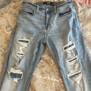 Hollister Light Blue Washed Jeans